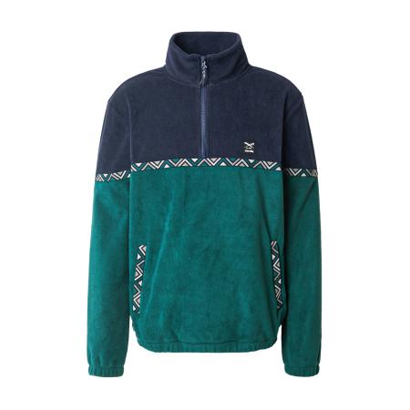 Iriedaily Iriedaily Trui Monte Noe navy / smaragd / zwart / wit