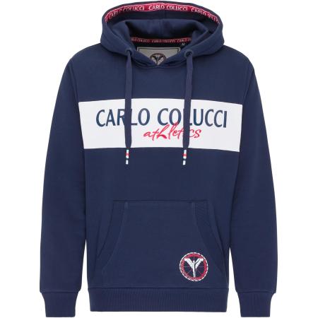 carlo colucci Carlo Colucci Sweatshirt Conto navy / rood / wit