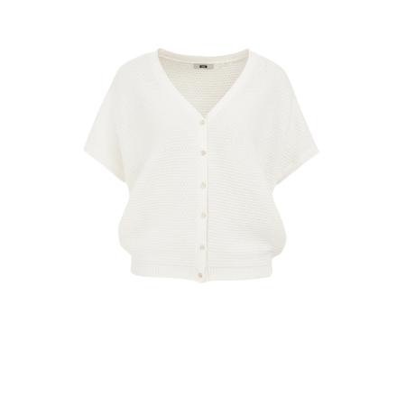 WE Fashion WE Fashion Gebreid vest wit