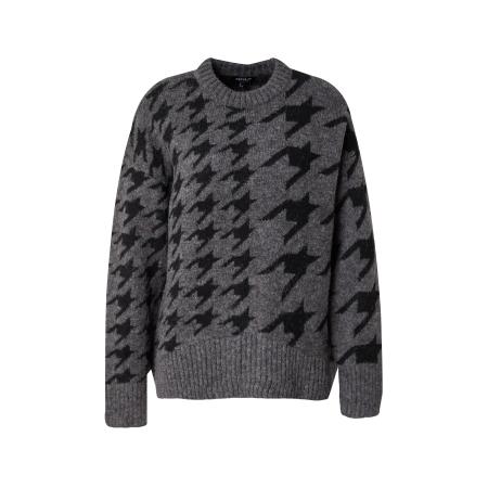 Only ONLY Trui ONLPEPPY donkergrijs / zwart