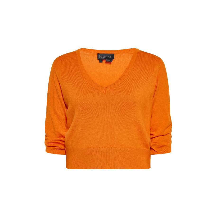 NAEMI Trui oranje Oranje