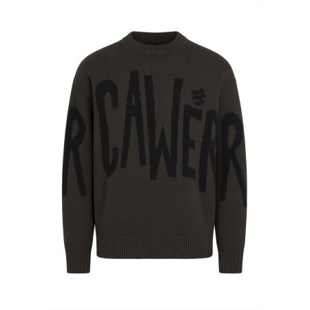 ROCAWEAR Trui kaki / zwart