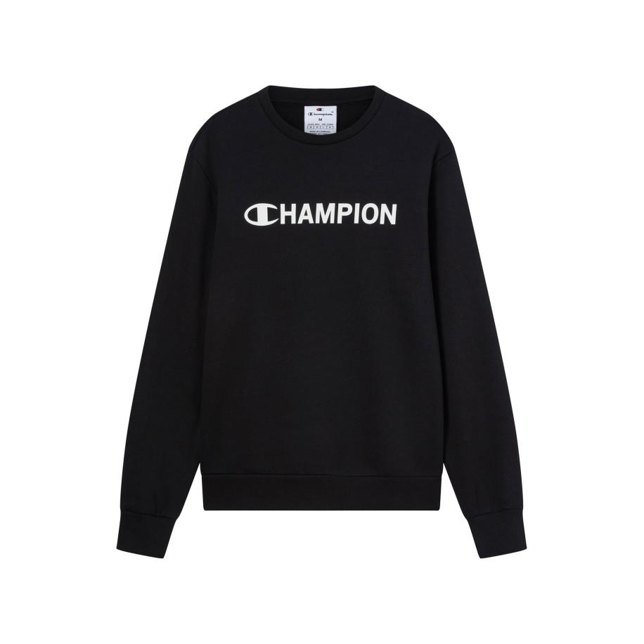 Champion Authentic Athletic Apparel Champion Authentic Athletic Apparel Sweatshirt zwart / wit -