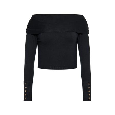 NAEMI NAEMI Trui goud / zwart