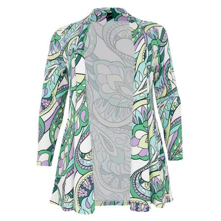 Yoek YOEK Gebreid vest gemengde kleuren