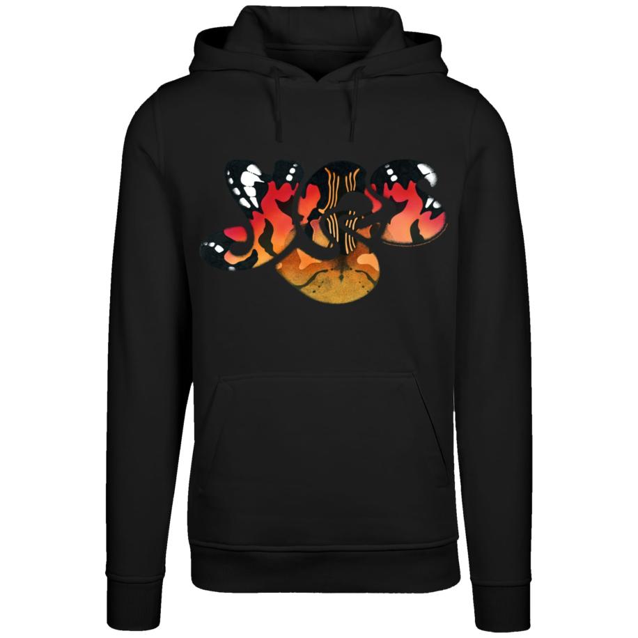 F4NT4STIC F4NT4STIC Sweatshirt YES Ra Logo rood / zwart / wit -