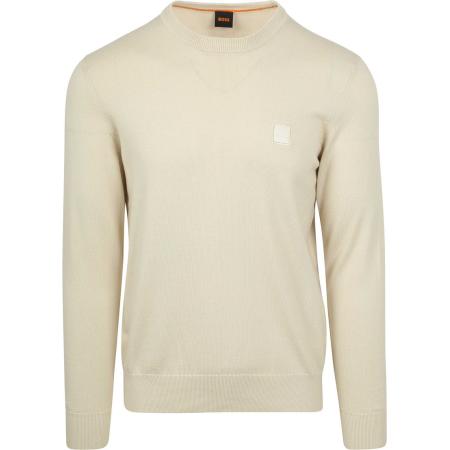 BOSS Pullover Kanovano Ecru