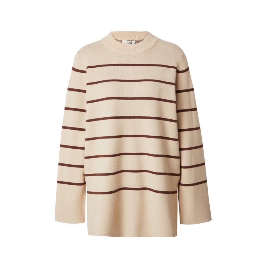 JDY JDY Trui JDYMILA beige / donkerbruin -