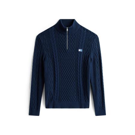 Tommy Jeans Tommy Jeans Trui navy / wit