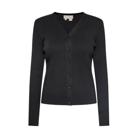 RISA RISA Gebreid vest zwart