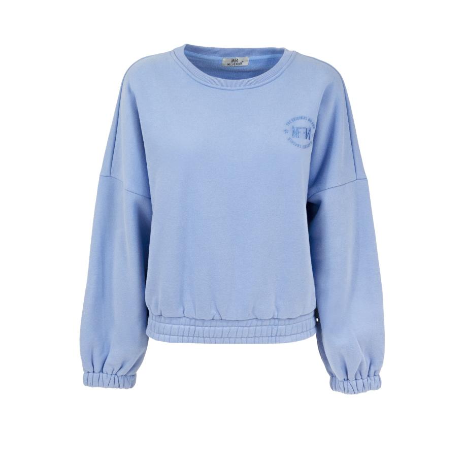 Influencer Sweatshirt blauw Blauw