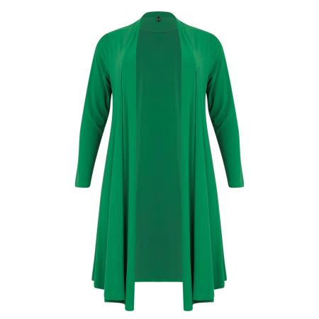 Yoek YOEK Gebreid vest groen