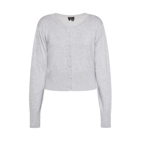 Faina faina Gebreid vest grijs