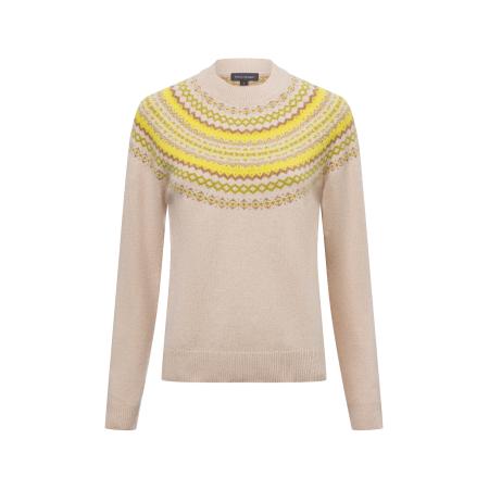 Franco Callegari Franco Callegari Trui beige / geel / groen