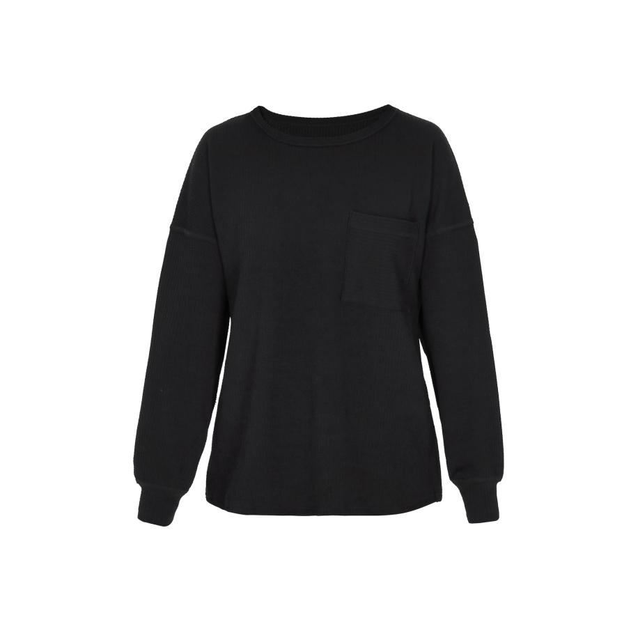 Sidona Sidona Sweatshirt Comfy zwart -