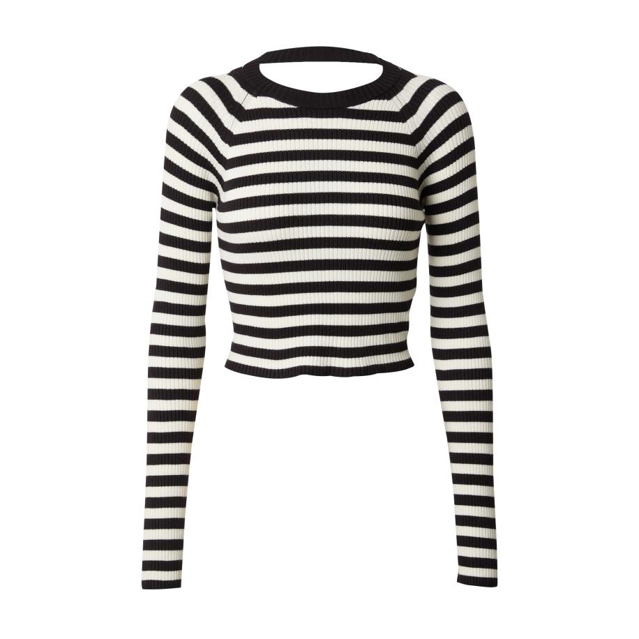 EDITED EDITED Trui Odaline zwart / wit -