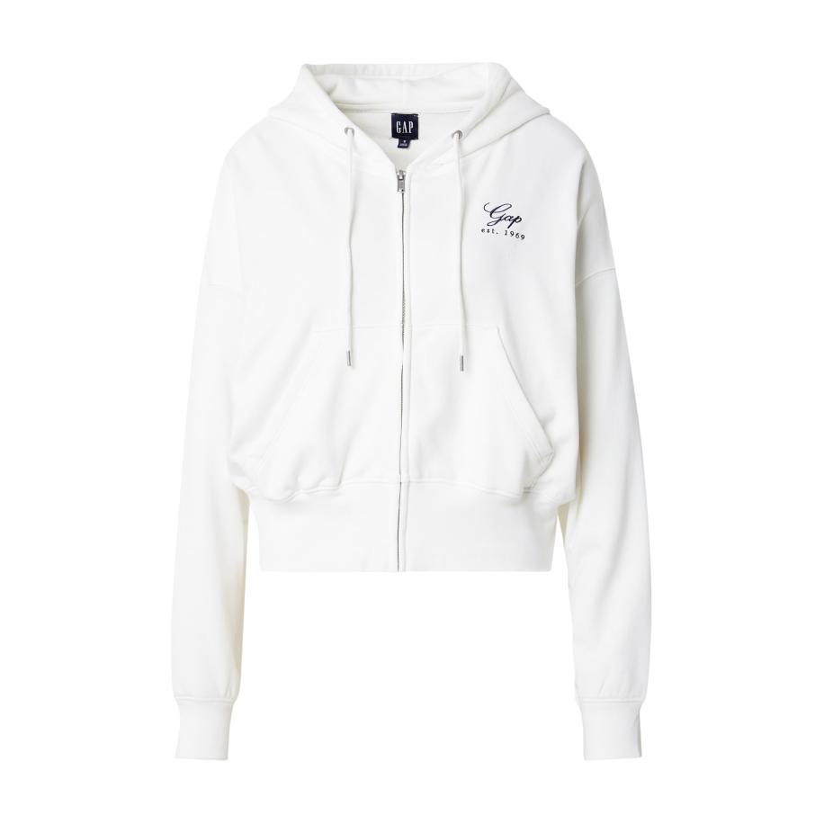 GAP GAP Sweatvest donkerblauw / wit -