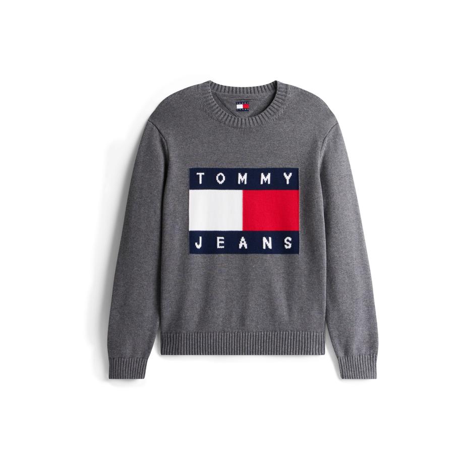 Tommy Jeans Tommy Jeans Trui marine / donkergrijs / rood / wit -