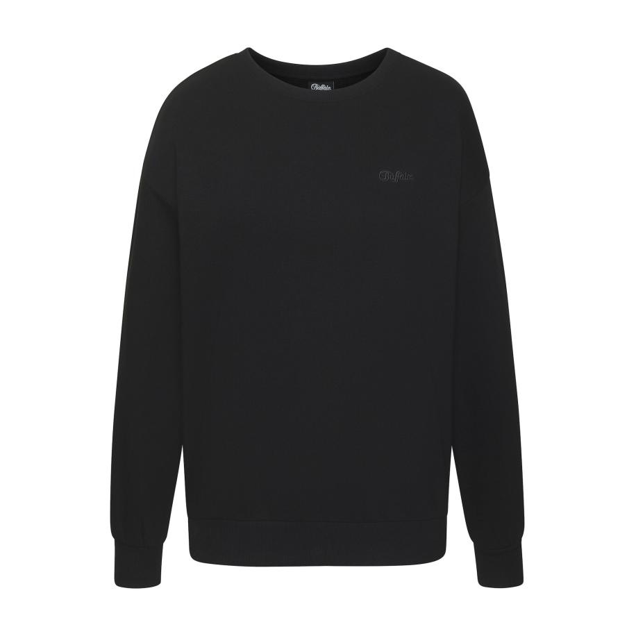Buffalo BUFFALO Sweatshirt zwart -