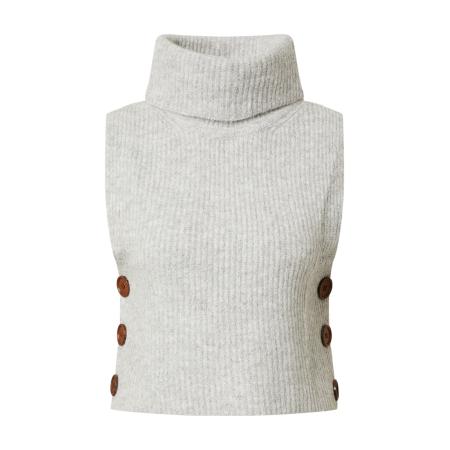 Cream Cream Trui CRStar grijs gemêleerd