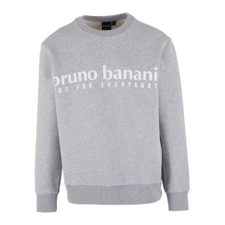 Bruno Banani Bruno Banani Sweatshirt lichtgrijs / wit
