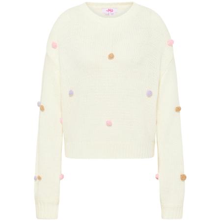 MYMO MYMO Trui lila / pink / wolwit