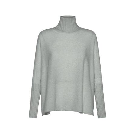 Deha DEHA Oversized trui lichtgrijs