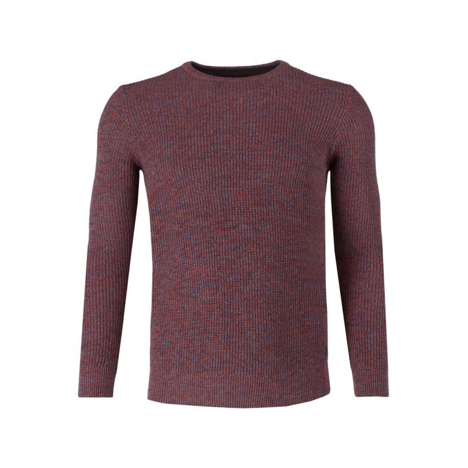 Marvelis Casual Trui ronde hals rood, Faux-uni Rood