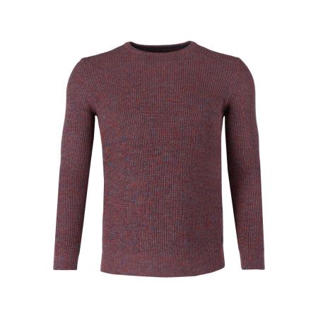 Marvelis Casual Trui ronde hals rood, Faux-uni