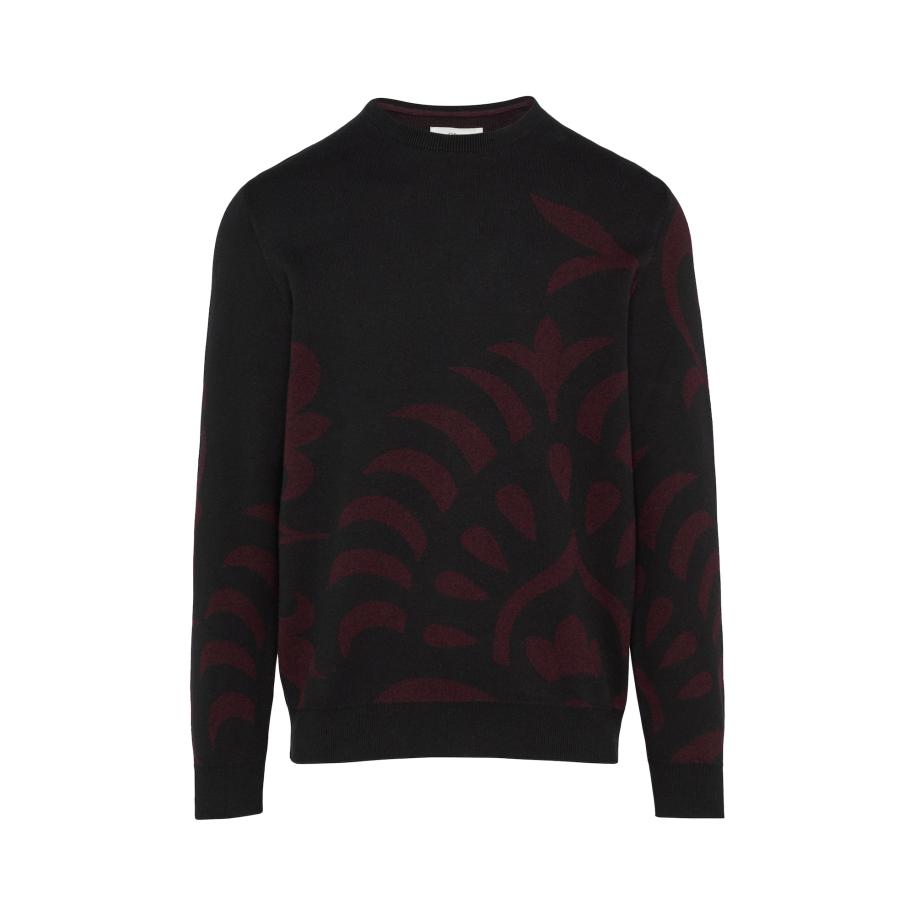 s.Oliver BLACK LABEL s.Oliver BLACK LABEL Trui bordeaux / zwart -