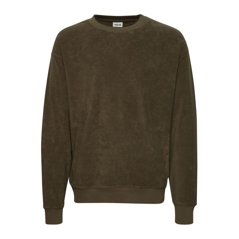 Solid !Solid Trui Haarvard groen -
