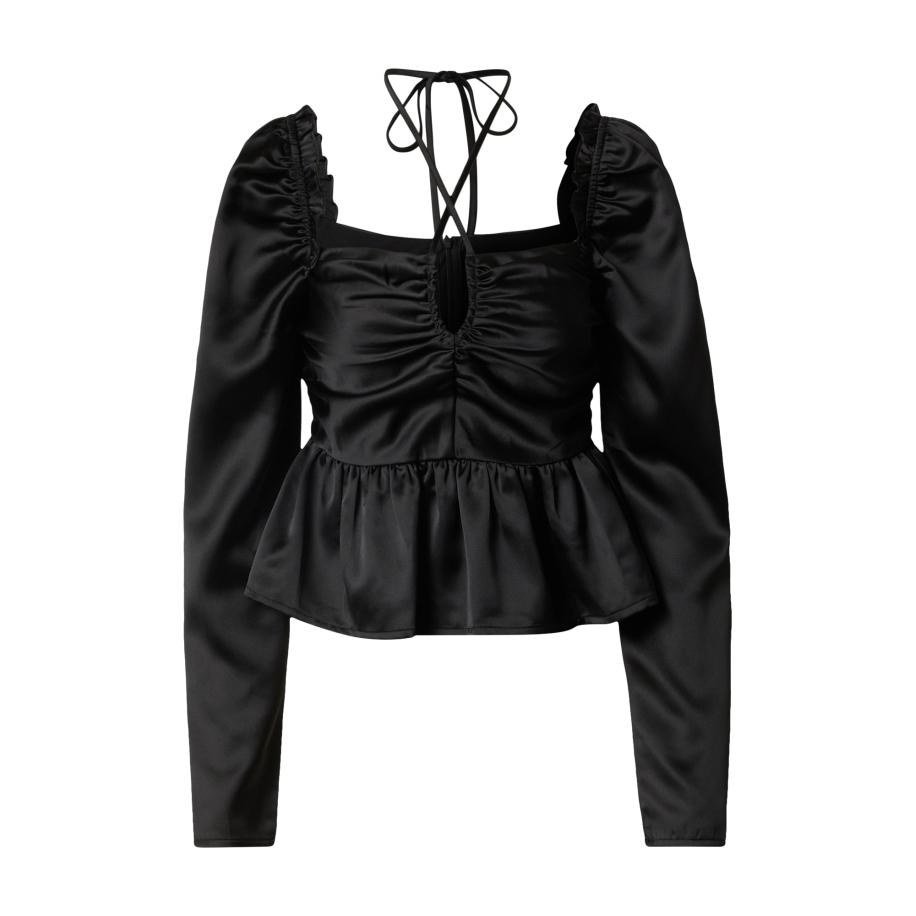 ABOUT YOU Ema Louise x ABOUT YOU Blouse Diana zwart -