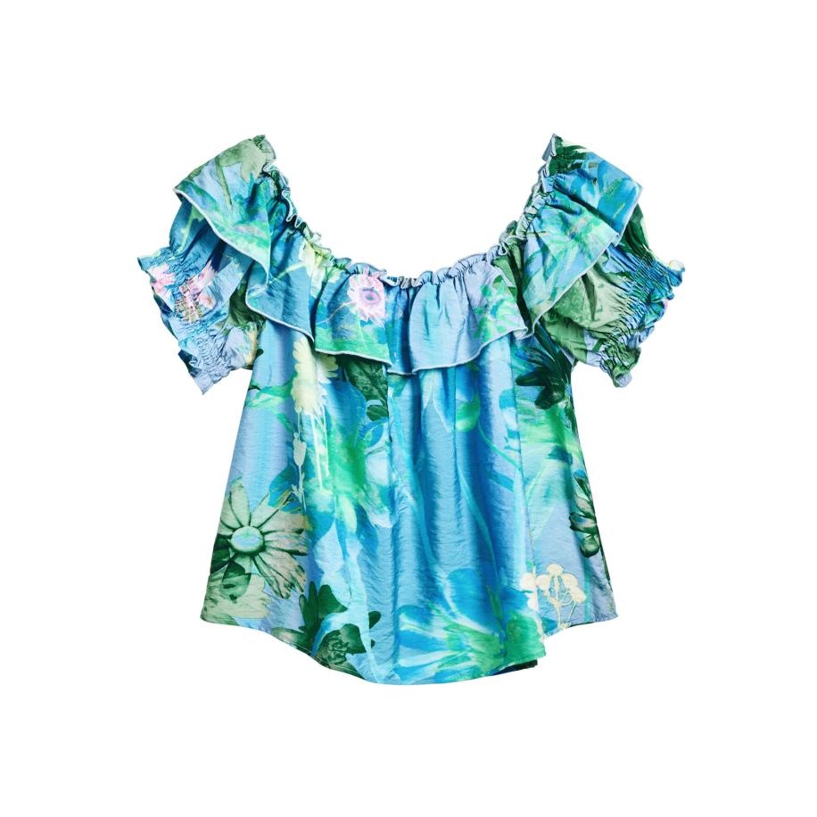 Desigual Desigual Blouse groen -