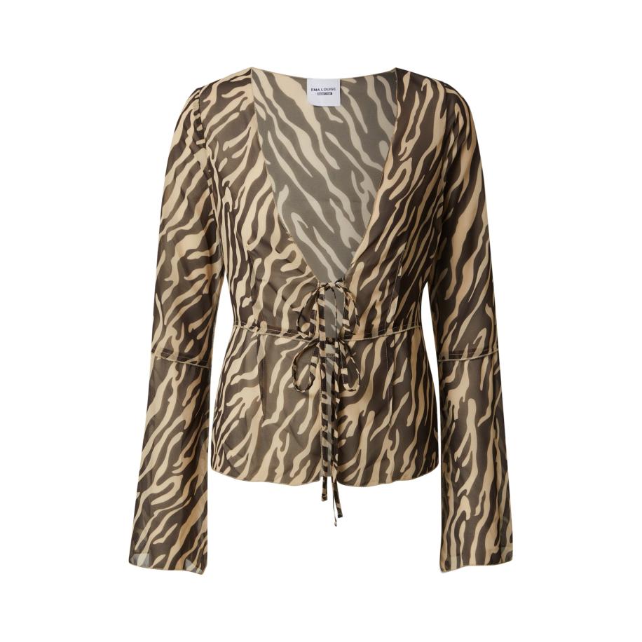 ABOUT YOU Ema Louise x ABOUT YOU Blouse Ester beige / bruin -