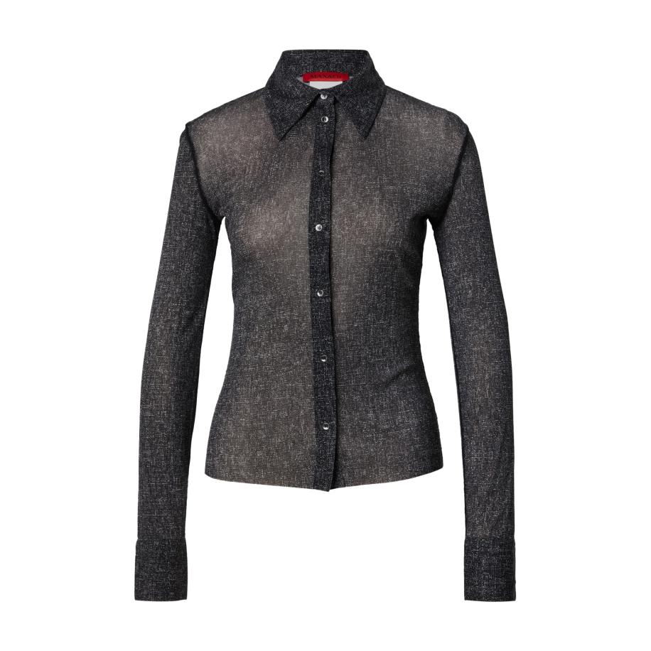 Max & Co. MAX&Co. Blouse ARMILLA lichtgrijs / zwart -