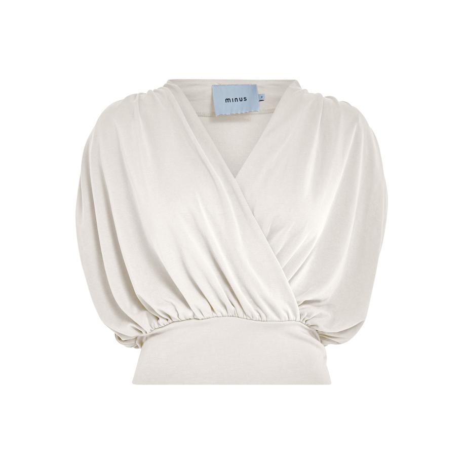 Minus minus Blouse Elvie wit -