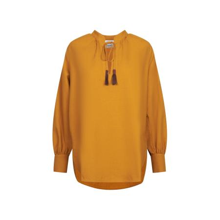 Seidensticker SEIDENSTICKER Blouse Schwarze Rose geel