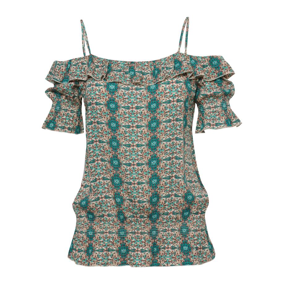 KOROSHI KOROSHI Blouse gemengde kleuren -