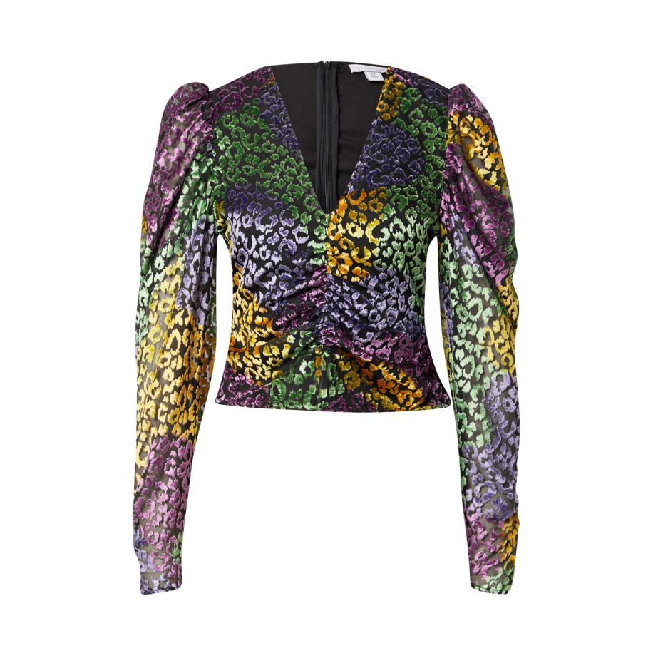 Warehouse Warehouse Blouse geel / groen / lila / zwart -