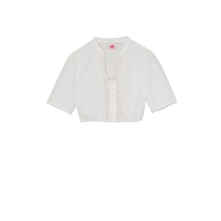 Spieth & Wensky SPIETH & WENSKY Klederdracht blouse Brandis wit