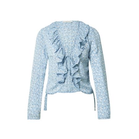 Abercrombie & Fitch Abercrombie & Fitch Blouse blauw / wit