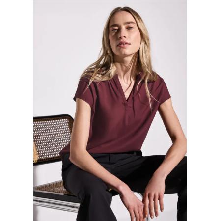 Street One Blouse in effen kleur