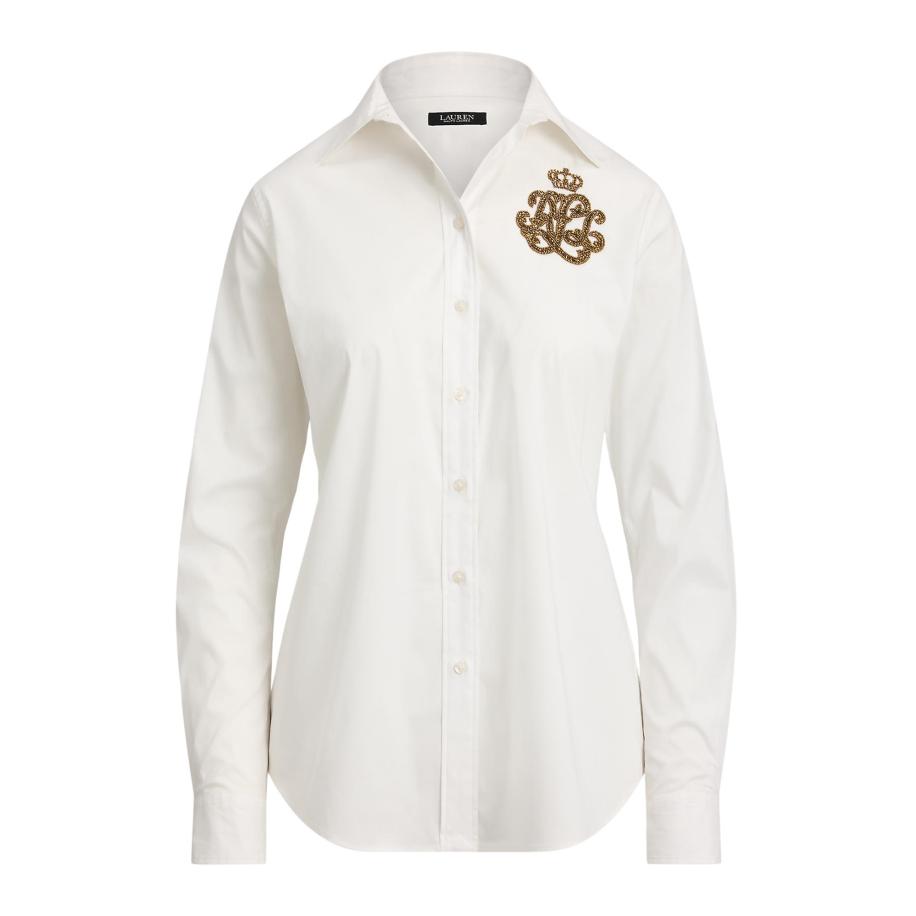 Lauren Ralph Lauren Lauren Ralph Lauren Blouse Jamelko goud / wit -