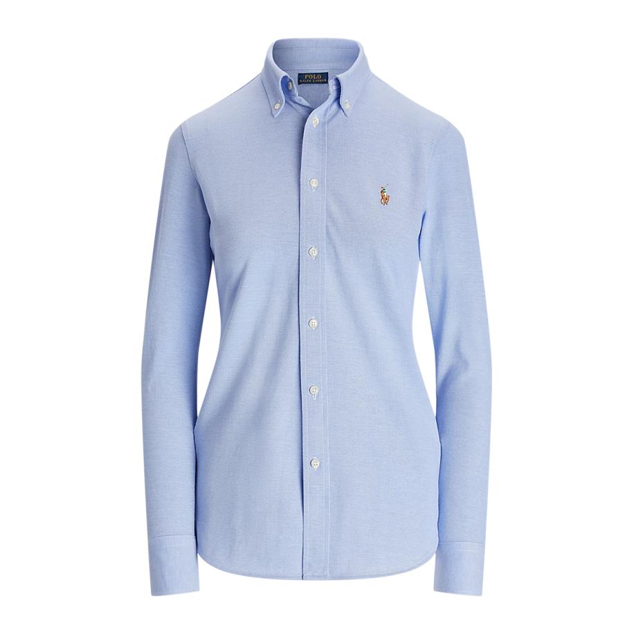 Polo Ralph Lauren Polo Ralph Lauren Blouse Heidi lichtblauw / bruin / rood / wit -