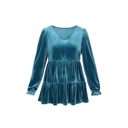 Sidona Blouse saffier