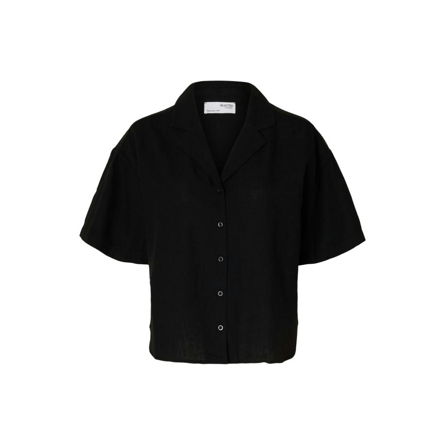 Selected SELECTED Blouse SLFLUISA zwart -