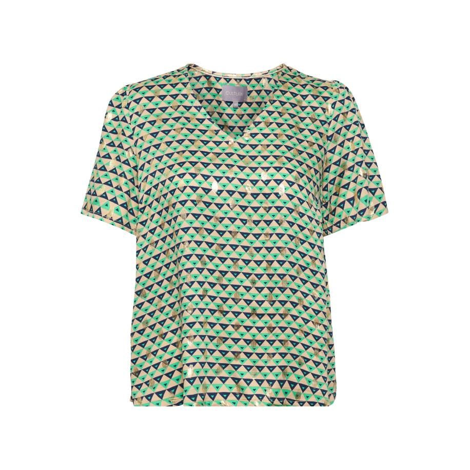 Culture CULTURE Blouse gemengde kleuren -