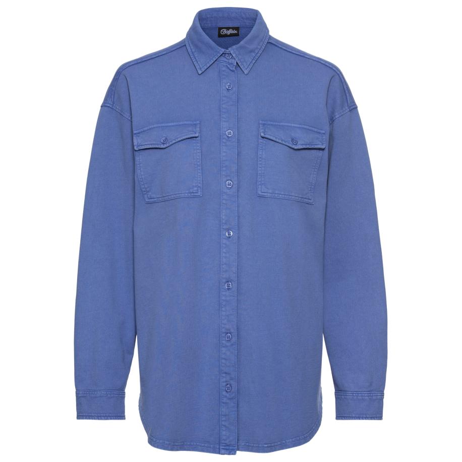 Buffalo BUFFALO Blouse blauw denim -