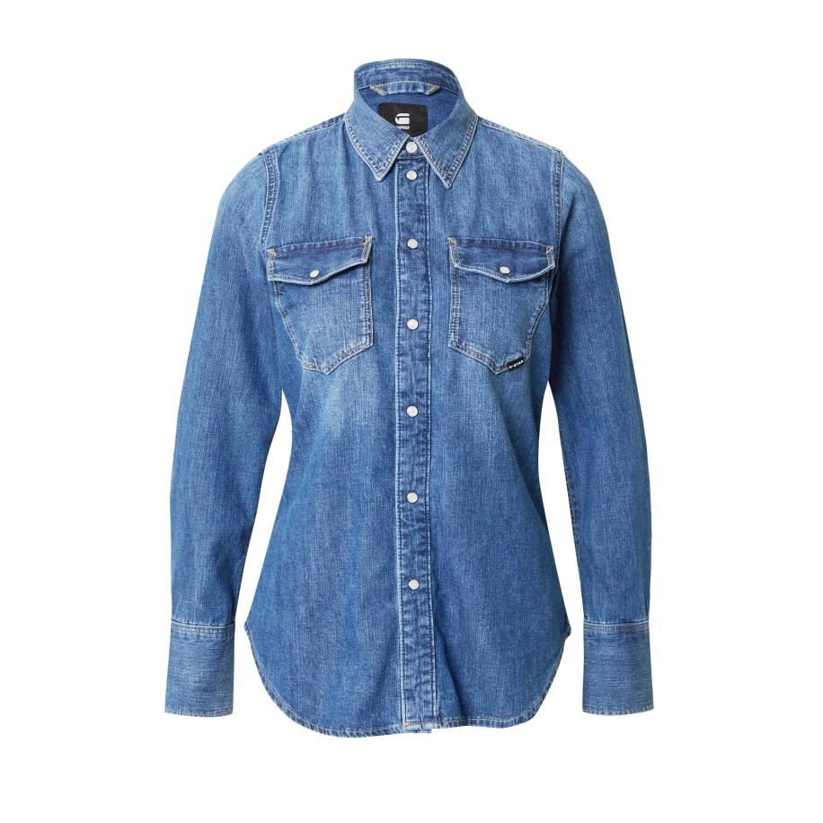 G-Star RAW G-STAR Blouse Western blauw -