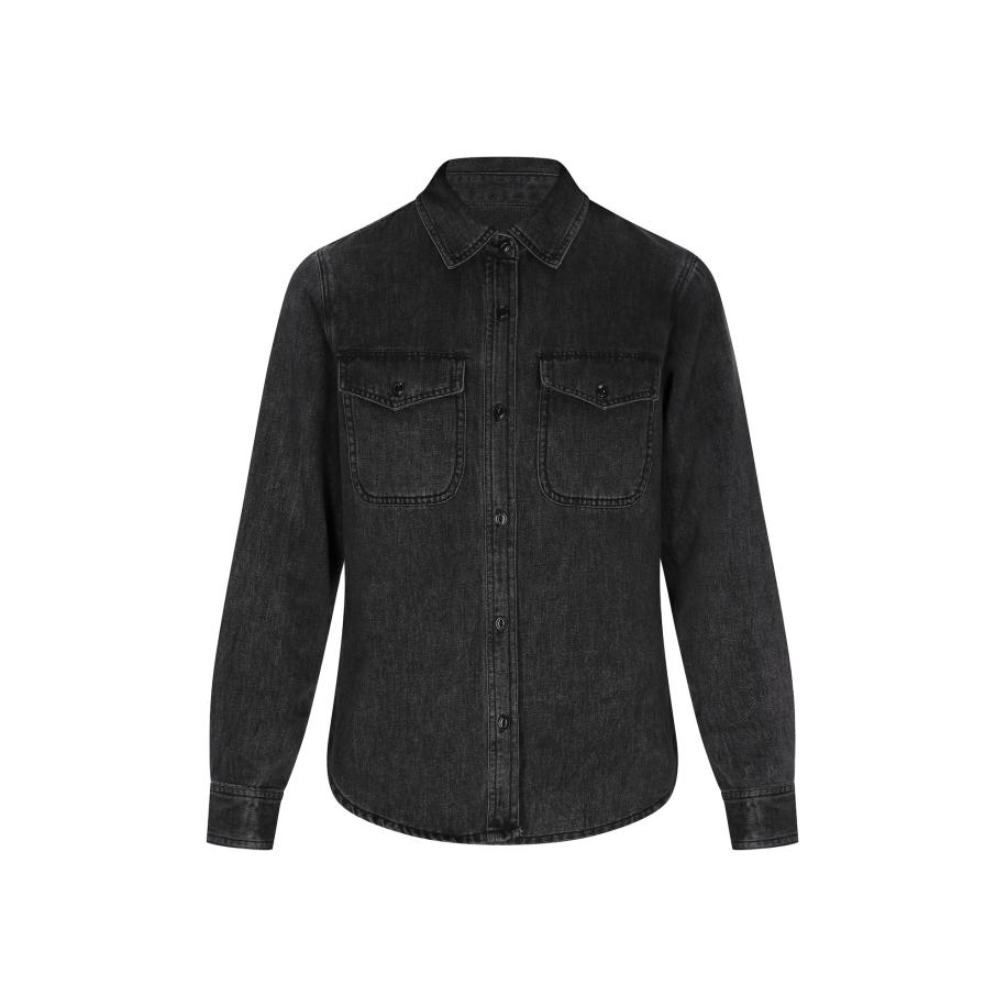 ROCKEASY ROCKEASY Tussenjas black denim -